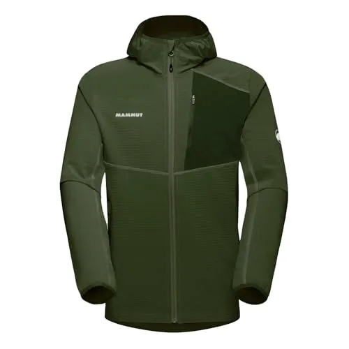 Mammut Herren Wanderjacke Madris Light ML Hooded Jacket - Funktionsjacke aus leichtem, elastischem Material mit windabweisender Funktion und enganliegender Kapuze, ideal für Outdoor-Aktivitäten.