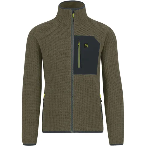 Karpos Rocchetta EVO Fleece - Herren Midlayer für Skitouren - Hochwertiger Midlayer aus 100% recyceltem Polyester, ideal für Trekking und Skitouren. Bietet optimale Bewegungsfreiheit und Wärme.
