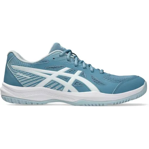 Asics UPCOURT 6 Hallenschuh – Ideal für Handball und Volleyball - Vielseitige Hallenschuhe für Badminton, Handball und Volleyball. Leicht, flexibel und mit rutschfester Sohle für optimalen Halt auf glatten Böden. Pflegeleichtes Obermaterial sorgt für schnelles Trocknen.