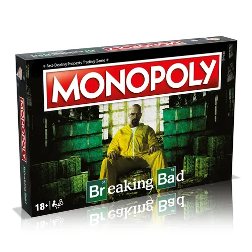 Winning Moves, Gioco da tavolo, MONOPOLY Breaking Bad, vendi e scambia per avere