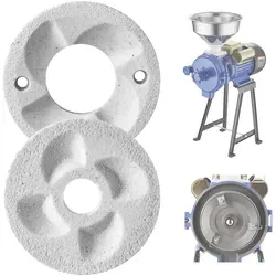 VEVOR Ersatz-Mahlscheiben 2er Set für Elektrische Getreidemühle GM-002 - Ersatz-Mahlscheiben aus Marmor für die VEVOR Elektrische Getreidemühle GM-002. Ideal für die Trocken- und Nassmahlung von Mais, Getreide & Gewürzen. Robuste Qualität für zuverlässige Ergebnisse.