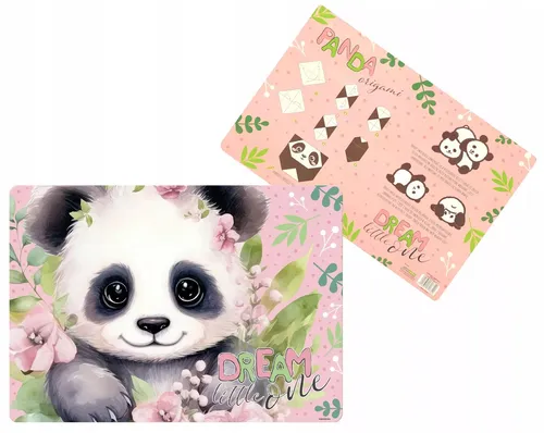 Podkładka na biurko laminowana Panda Derform Derform 5906601706349