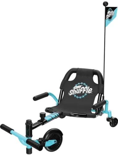 Crazy Cart Shuffle von Razor - Drifting Go-Kart für Kinder - Tretfahrzeuge für Kinder, mit Crazy Cart Drift Bar Technologie für einfaches Driften und 5 verstellbaren Längeneinstellungen, ideal für Kinder ab 4 Jahren.