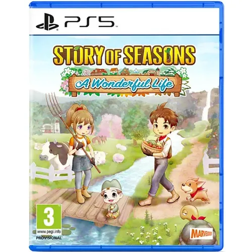 Story of Seasons: A Wonderful Life für PS5 - Simulation für PlayStation 5 von Marvelous, genieße eine charmante Bauernhof-Erfahrung mit endlosen Möglichkeiten und einer 3-jährigen Herstellergarantie.