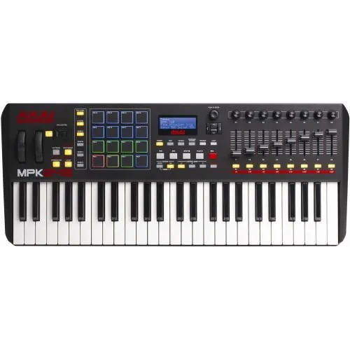 Akai Professional MPK 249 | 49-Tasten MIDI Keyboard - Audio/MIDI-Controller mit 49 anschlagdynamischen Tasten, ideal für kreative Musikproduktion und Live-Performances.
