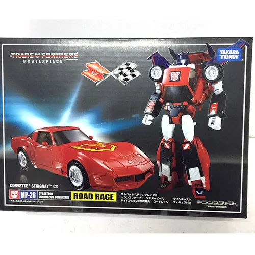 TAKARA TOMY Transformers Road Rage 7" Figure MP26 Robot New In Box