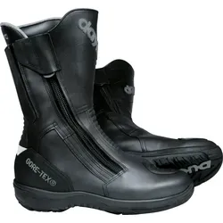 Daytona Road Star GTX Motorradstiefel in Größe 47 - Wasserdicht und atmungsaktiv durch GORE-TEX® Duratherm-Membrane, mit zwei Reißverschlüssen und umfassendem Knöchel- und Schienbeinschutz für optimalen Komfort und Sicherheit.