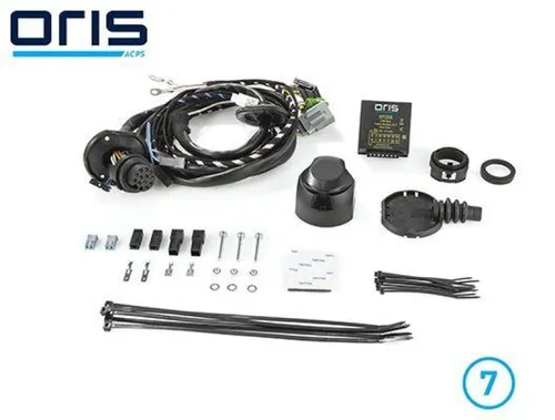 Acps-Oris Elektrosatz für Anhängevorrichtung ORIS E-Set 7-polig - Anhängerkupplungen, speziell entwickelter Elektrosatz für eine einfache und sichere Anbindung Ihrer Anhängervorrichtung.