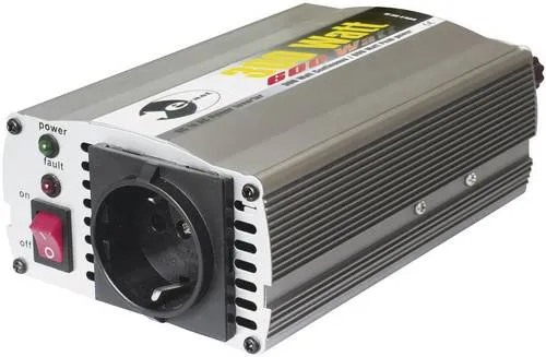 e-ast Wechselrichter CL300-24 300 W 24 V/DC - 230 V/AC - Kategorie: Generatoren, leistungsstarker 300 W Wechselrichter mit Lüfterkühlung und inkludierten Batteriekabeln für zuverlässige Stromversorgung im mobilen Einsatz.