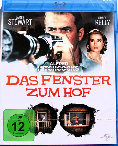 Das Fenster zum Hof - Alfred Hitchcock - BluRay Neu OVP