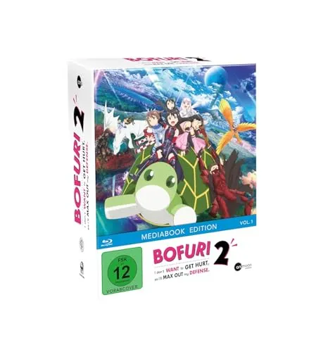 Bofuri: I Don't Want to Get Hurt, So I'll Max Out My Defense. - Staffel 2 - Vol.1 - Mediabook - Limited Edition - Filme - Erlebe die Abenteuer von Maple in der limitierten Mediabook-Edition, voller witziger Fähigkeiten und neuen Freundschaften in 'New World Online'.