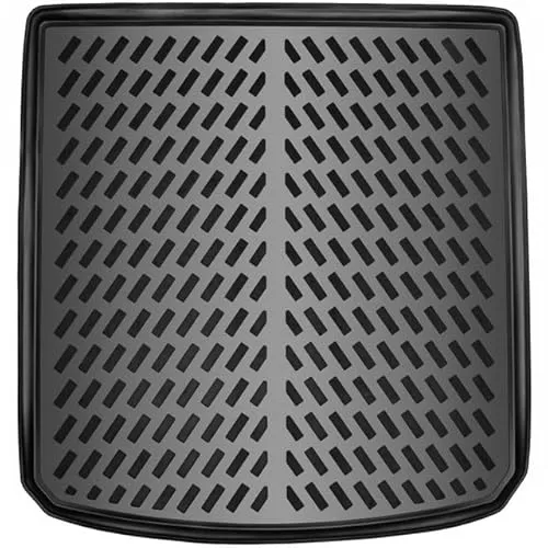 ELMASLINE 3D Gummi Kofferraumwanne für SEAT ATECA 2017-2025 - Kofferraummatte für SEAT ATECA, passgenau mit hohem Rand für optimalen Schutz vor Schmutz und Wasser. Pflegeleicht und rutschhemmend für sichere Ladung.