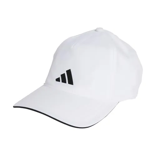 adidas Unisex Bball Aeroready Hat, White/Black/Black, M-L