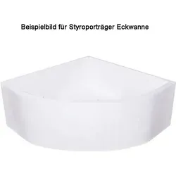 Styroporträger für Badewanne Sirius - Vorbereiteter Styroporträger zum Befliesen, Länge 130 cm, Höhe 55,5 cm. Ideal für einen stabilen und sicheren Halt Ihrer Badewanne.