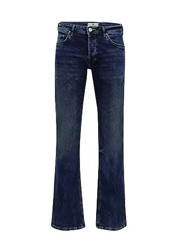 LTB Herren Jeans Tinman - Bootcut - Blau - Blue Lapis Wash - Stylische Bootcut Jeans für Herren in Blue Lapis Wash, aus 98% Baumwolle für hohen Tragekomfort, ideal für Freizeit und Arbeit. Erhältlich in Größen W29-W48.