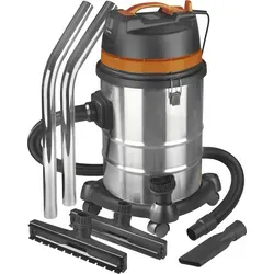 Eurom Force 1240 Nass-/Trockensauger 1200W - Nass- & Trockensauger mit 40l Kesselvolumen, ideal für den Einsatz zu Hause, in Garagen oder Restaurants. Leistungsstark und vielseitig für alle Saugarbeiten.