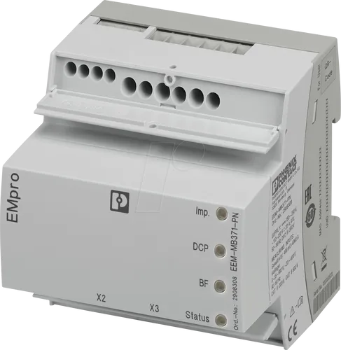 PHOE 2908308 Energiemessgerät - Energiezähler für Niederspannungsanlagen bis 690 V, mit direktem Rogowski-Anschluss und integrierter Modbus/TCP- und PROFINET-Schnittstelle für präzise Messungen.
