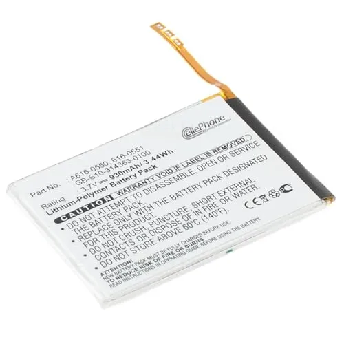 cellePhone Akku Li-Polymer kompatibel mit Apple iPod Touch 4 (Ersatz für 616-0550)