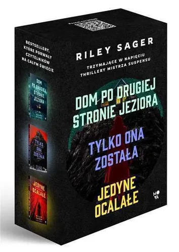 Pakiet Dom po drugiej stronie jeziora Tylko RILEY SAGER / Mova