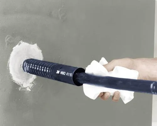 3M WMD-16/8 Warmschrumpf-Mauerdurchführung - Sonstige Elektroinstallationsartikel, bietet eine gas- und wasserdichte Abdichtung für Kabel und Rohre, ideal für eine sichere Gebäudeeinführung.