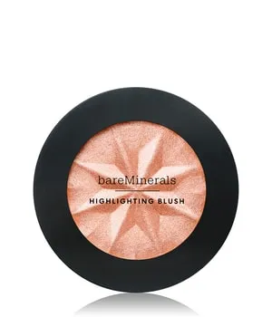 bareMinerals Gen Nude Highlighting Blush Rouge 3.8 g Peach Glow - 2-in-1 Rouge und Highlighter mit seidigen Mineralien für einen frischen Teint. Perfekt für einen strahlenden Look und müheloses Verblenden.