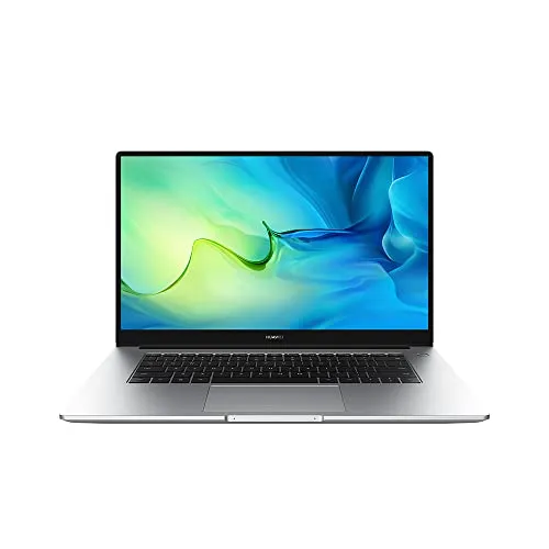 HUAWEI MateBook D15 Laptop | AMD Ryzen 7-5700U-Prozessor mit 16 GB RAM + 512 GB SSD Speicher |15,6 Zoll Ultrabook mit Eye Comfort FullView Display | Windows 11 | Metallgehäuse Mystic Silver