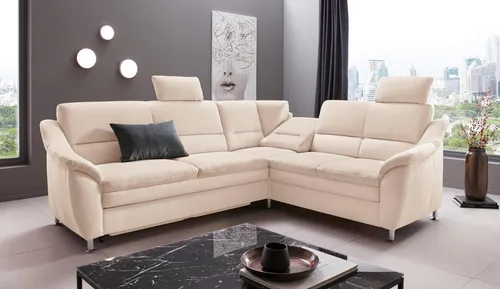 Home affaire Ecksofa Cardoso L-Form, Federkern, wahlweise mit Bett, Schubkasten, teilweise Relaxfunktion