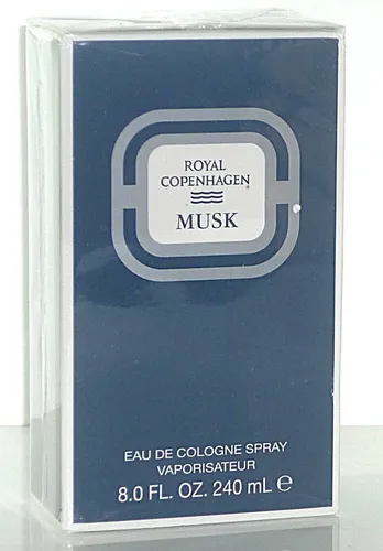 Royal Copenhagen Musk Eau de Cologne 240 ml für Herren - Einzigartiger Duft mit 240 ml, ideal für den täglichen Gebrauch. Kategorie: Düfte, bringt Frische und Eleganz in Ihr Pflege-Ritual.