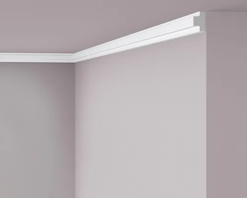 NOËL & MARQUET NMC T4 Zierleiste 2 m - Moderne Wand- und Friesleiste aus leichtem extrudiertem Polystyrol, ideal für den Innenbereich. Einfach zu kleben mit ADEFIX® Kleber, sorgt für stilvolle Akzente.