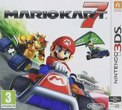 Nintendo 3DS *Mario Kart 7* - Neu und Versiegelt - Rasante Multiplayer-Rennaction für Nintendo 3DS, ideal für Spieler jeden Alters mit USK ab 0 Jahren. Erlebe spannende Rennen mit Freunden!