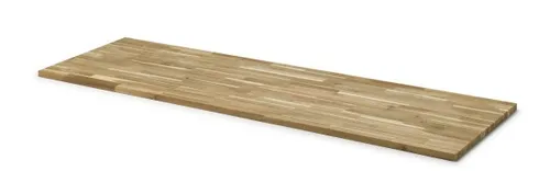 Mehrzweckplatte Akazie unbehandelt 200 x 60 cm - Vielseitige Akazienplatte 200 x 60 cm, 26 mm dick, ideal für kreative Projekte und Möbelbau, robust und langlebig.