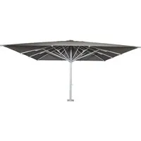 Gastronomie-Luxus-Sonnenschirm MCW-D20b XXL, 5x5m Marktschirm - Sonnenschirme - Robuster XXL-Marktschirm aus Polyester und Aluminium, ideal für Gastronomie und Veranstaltungen, bietet optimalen UV-Schutz und Stabilität.