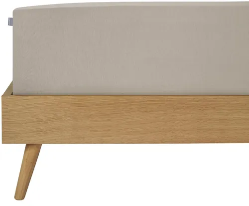 Schiesser Edeljersey Spannbettlaken Jessi | 100% Baumwolle für Matratzen 140x200cm bis 160x200cm - Spannbetttücher aus 100% gekämmter Baumwolle, atmungsaktiv und feuchtigkeitsregulierend, für perfekten Halt und höchsten Schlafkomfort.