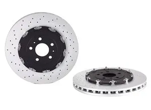 BREMBO TWO-PIECE FLOATING DISCS LINE Bremsscheibe für AUDI - Hochleistungs-Bremsscheibe für AUDI, gelocht und innenbelüftet, Außendurchmesser 365mm, sorgt für optimale Bremsleistung und Sicherheit.
