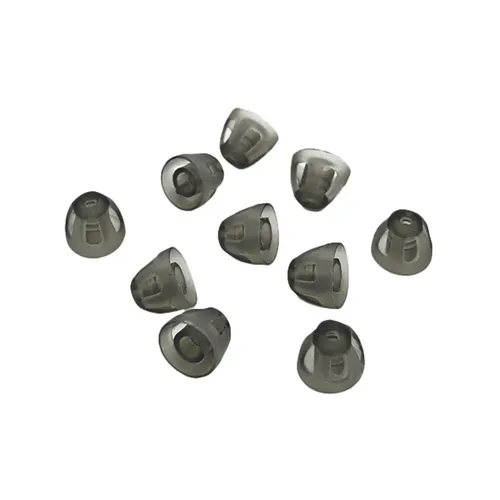 20x EWANTO offener Dome / Schirmchen aus Silikon für Hörgeräte Größe S (5 mm)