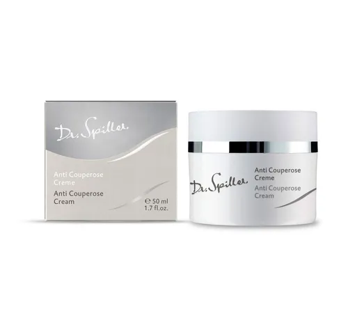Dr. Spiller Biomimetic Skin Care Anti Couperose Creme 50ml - Tagespflege mit beruhigender Wirkung, ideal zur Reduzierung von Rötungen und für empfindliche Haut.