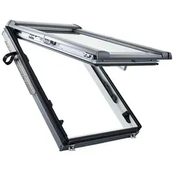 Roto Dachfenster Designo R88C K200 Comfort Verglasung - Dachfenster mit blueLine Comfort Verglasung, ideal für Feuchträume, schnelle Montage und hervorragende Wärmedämmung für mehr Energieeffizienz.