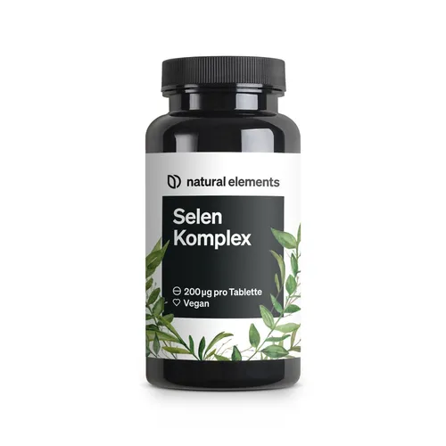 Selen Komplex Tabletten - 365 Tabletten für 12 Monate - Vitamine & Mineralien, unterstützt das Immunsystem und fördert die Zellgesundheit für ganzjährige Vitalität.