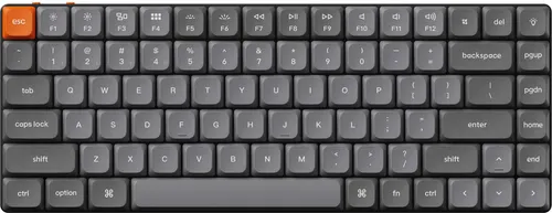 Keychron K3 Max - Kabellose Low-Profile-Tastatur - Tastaturen, ultra-dünnes Design mit RGB-Hintergrundbeleuchtung und langer Akkulaufzeit, perfekt für unterwegs.