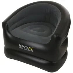 Regatta Aufblasbare Couch in Schwarz - Kinder Wasserspielzeug, ideal für Campingausflüge mit weicher Oberfläche für hohen Komfort und Spaß.