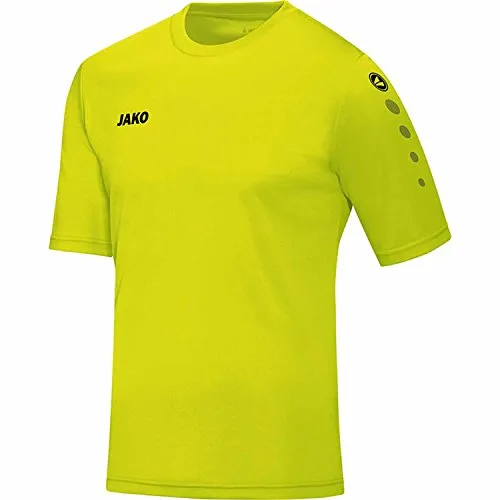 JAKO Herren Fußballtrikots Trikot Team KA, Lime, S, 4233