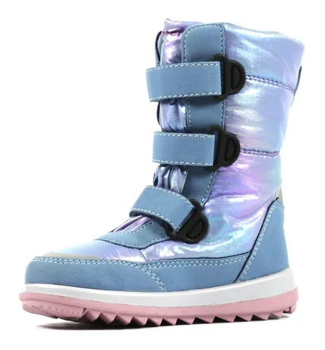 Richter Husky WMS: Wasserdichte Winterstiefel für Kinder - Wanderschuhe mit Klettverschluss und atmungsaktiver Sympatex-Membran. Ideal für kräftige Füße, warm gefüttert und perfekt für Winterabenteuer.