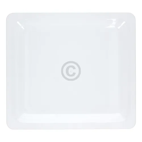 Glasfettpfanne Whirlpool 481944058905 360x320mm für Mikrowelle