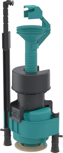 Wisa Auslaufventil Heberglocke Quadro 2136 DF - WC-Teile & -Aufsätze, hochwertige Auslaufgarnitur für Unterputz-Spülkästen, ideal für zuverlässige und leise Spülvorgänge im Badezimmer.