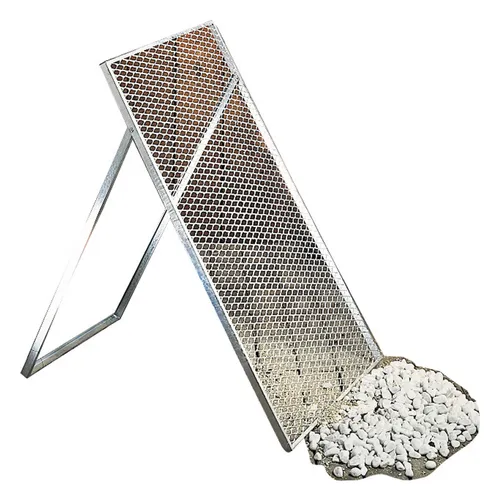 Brista Durchwurfsieb 1000 x 600 mm - Maschenweite 17 x 40 mm - Hochwertiges Streckmetallsieb für präzise Filtration, ideal für Bau und Industrie. Robuste Bauweise garantiert Langlebigkeit.