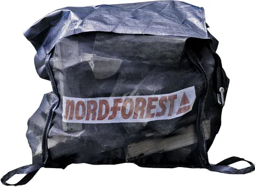 Nordforest Big Bag 100 x 100 x 135 cm voll belüftet, für Brennholz, Tragkraft 1.000 kg 000000000001655153