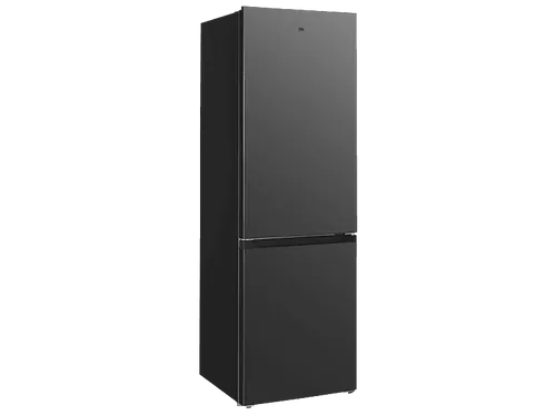 OK. OFK 611-1 E NF IN Kühlgefrierkombination - Geräumige Kühlgefrierkombination mit 293 l Volumen, energieeffizient, doppeltürig und modernem Black Inox Design für eine stilvolle Küche.