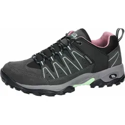 BRÜTTING Outdoorschuh Mount Pinos Low - Gr. 36, grau, Leder - Wanderschuhe mit hochwertigem Leder und Comfortex-Klimamembrane für trockene Füße. Rutschfeste Gummisohle sorgt für Stabilität und Traktion auf jedem Terrain.