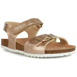 Geox Mädchen J Adriel Girl C Sandal, 000bj Rose Gold, 39 EU - Bequeme Sandalen für Mädchen mit gepolstertem Hals und robuster Schnürung. Ideal für den Sommer und täglichen Einsatz.
