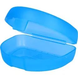 Zahnspangenbox Small Farbe Hellblau Transparent 1 ST